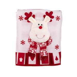 Christmas Themed Elastics Chair Cover Realistic Christmas Designs for Family Gatherings