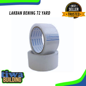 LAKBAN / SLOTIP COKLAT DAN BENING UKURAN BESAR/ LAKBAN COKLAT & BENING LIMAS 2 PRINTECH 72 YARD