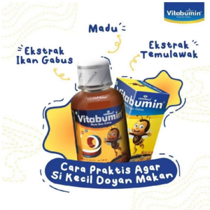 VITABUMIN MADU IKAN GABUS 60ml - membantu menambah nafsu makan anak anak sehat anak kuat