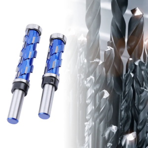 Milling Cutter 12.7mm 1/2" Shank Flush Trim End Mill Solid Carbide Spiral Double Bearing Router Bit For Wood Router Bit