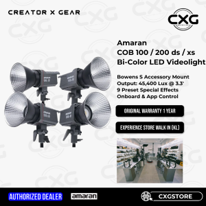 Aputure Amaran COB 100Ds / 100Xs / 200Ds / 200Xs Bi-Color LED Video Light