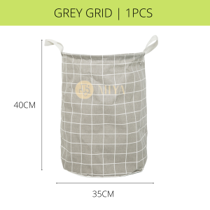 Foldable Laundry Basket Storage Box Waterproof With Handle For Clothes Storage Kotak Bakul Baju Kotor Kapasiti Besar