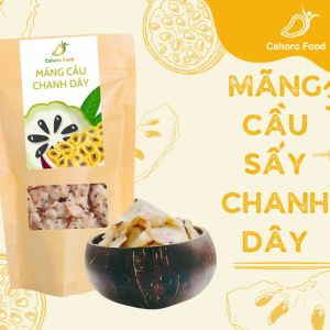 [NÊN THỬ] Mãng cầu sấy chanh dây muối ớt chua chua ngọt ngọt cay cay mặn mặn hương vị độc đáo [CAHORO FOOD]