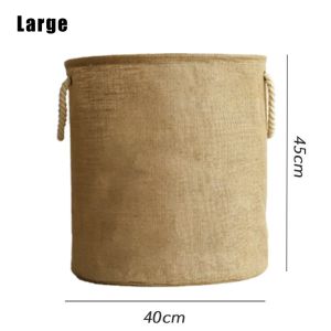 Japanese Laundry Hamper Portable Dirty Clothes Storage Bag Foldable Clothe Storage Basket Organizer