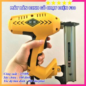 Máy bắn đinh thẳng F30 dùng điện - Hàng nội địa cao cấp - Công suất 2150W - Có điều tốc chỉnh lực