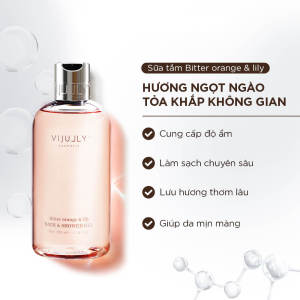 Sữa tắm hương nước hoa Vi Jully 350ml -VIJULLY Body Wash 350ml