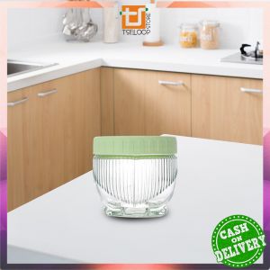 OFM-C1171 Toples Kaca Gladies Hazel Set 3pcs Toples Kue Lebaran 3IN1 /Set Stoples Penyimpanan Kueker
