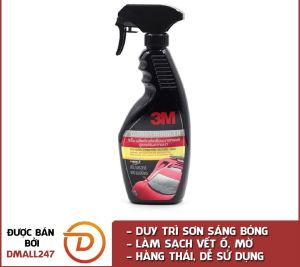 Chai xịt tăng độ bóng sơn ô tô 3M 39034LT (Hàng Thái) - Dmall247 chăm sóc xe chuyên dụng phụ kiện cao cấp