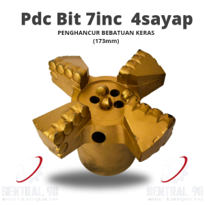 mata bor pdc 7inc/mata bor sumur tembus batu