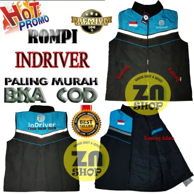 PROMO Rompi Indriver / Rompi BB Indriver Maxim Terbaru / Rompi Bolak Balik / Rompi Dua 2 Akun / Rompi BB TERLARIS TERMURAH