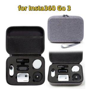 Portable Carrying Case for Insta360 GO 3 GO 3S Action Camera Hard EVA Travel Box Storage Bag for Insta360 GO 3 GO 3S Accessories