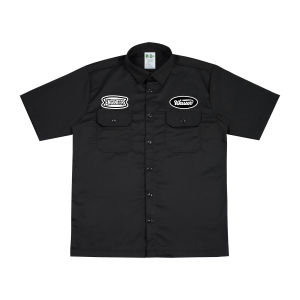 Weister Workshirt Hitam Kemeja Pendek - Engineer
