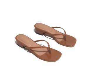 Sandal Heels Wanita Hak Tahu 3 Cm Model Jepit
