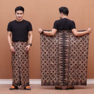 SARUNG BATIK NGALIR PEKALONGAN BATIK BAKARAN JUWANA BATA MERAH