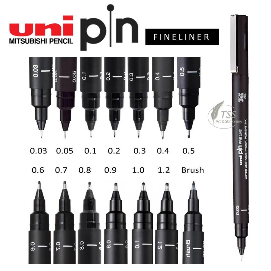 Uni Pin Fineliners