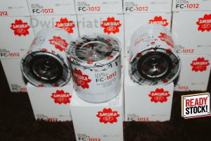 FILTER SOLAR ATAS TRUCK FUSO 83 UP 6D14 FIGHTER MITSUBISHI FM ORIGINAL PRODUK FC-1012
