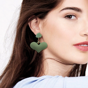 Summer Korean Acrylic Pendants Tags for DIY Making Keychain Tassels Sweet Heart Necklace Crafts Making Supplies