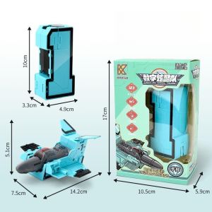 TTSM Number Deformation Robot Toys Transformer Robot Car Assemble Building Blocks Kits Digital Robot