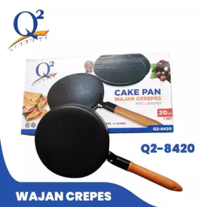 Pan Creper Wajan terbalik / wajan crepes / panci pembuat kulit dadar / Loyang wajan kwalik