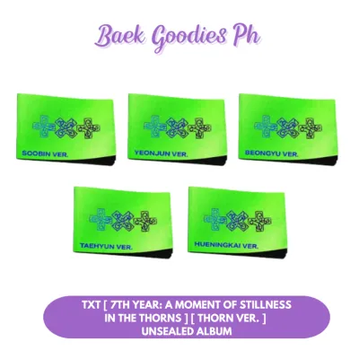 TXT [ [7TH YEAR: A Moment of Stillness in the Thorns ] [ THORN Ver ] Unsealed Album