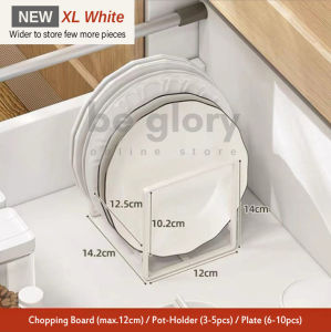 Fashion Kitchen Drainage Tableware Rack Storage Rack Bowl and Dish Rack Rak Pinggan