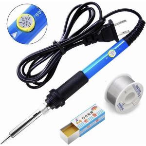 Brightbling Electric Welding Soldering Iron 220V 60W 200-450°C Rosin LEAD Temperature Adjustable PH Plug for electronic and electric use