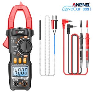 Digital Clamp Meter Multimeter 4000 Counts with LCD Screen for Precise Voltage Current and Resistance Measurement in Electrical Work