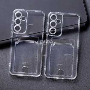 Samsung S23 Samsung S23 Plus Samsung S24 Samsung S24 FE Samsung S24 Plus Samsung S24 Ultra Case Slot Kartu / Card Case Bening