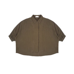 Greenlight Kemeja Wanita Bat Sleeve Cotton Slub  CG101223