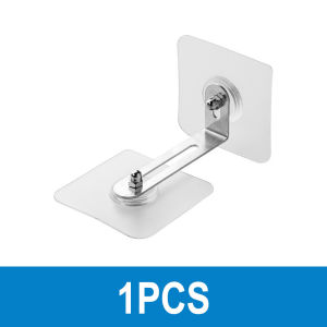 PRADO MALAYSIA Furniture Shelf Support Bucket Anti-tip Kit Kids Safety Adhesive Furniture Wall Mount Stickers Stainless Steel Punch-Free Cabinet Stickers Cabinet Safety Strap Childproof Furniture Anchor Pelekat Perabot 橱柜固定器