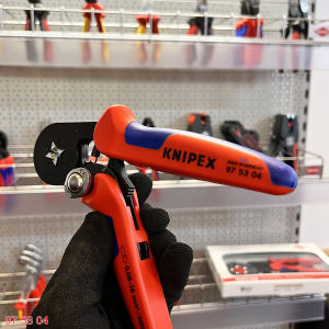 Knipex 97 53 04 Kìm bấm cos vuông 008 – 16 mm² dùng cho đầu cos pin rỗng