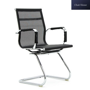 Chair House - Modern Computer Chair with Quality Pu leather / Quality Mesh | Study Chair | Office Chair ( Travic )