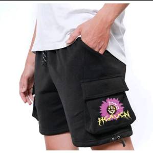 Synthesis Expertise Celana Cargo Pendek Donnuts Cargo Fleece Bahan Lembut Adem Tebal