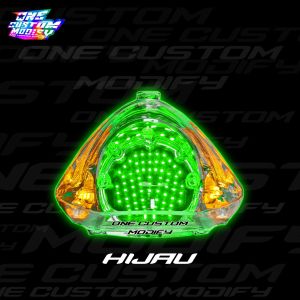 LAMPU REM LED JUPITER MX 135 OLD 2005-2010 8 10 MODE RUNNING OTOMATIS MANUAL LAMPU BELAKANG STOPLAMP