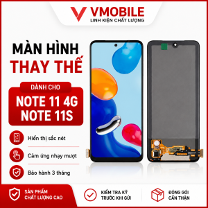 Màn hình thay thế cho Redmi Note 11S 4G / Redmi Note 11 4G / POCO M4 Pro 4G / Redmi Note 12S - Tặng keo và bộ sửa | Linh Kiện VMOBILE