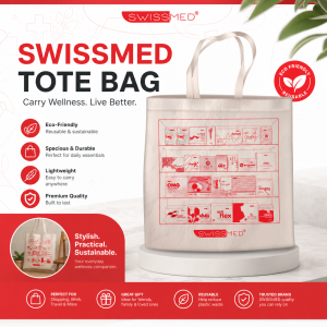 SWISSMED® Premium Canvas Tote Bag