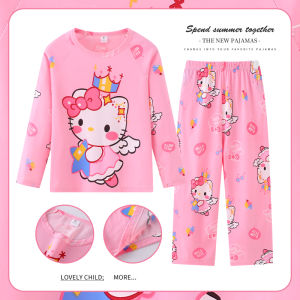 Kids Pajama Cartoon terno pajama set Loungewear for boys girls