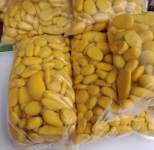 Batu koral kuning 1kg hiasan aquarium aquascape taman edukasi alam dekorasi pot bunga