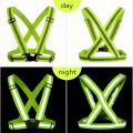 Áo dây đai phản quang co giãn giữ an toàn ban đêm, đồ bảo hộ khi đi công trường đi phượt. 