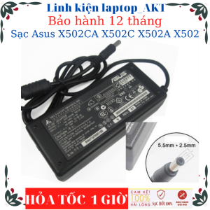 Sạc laptop Asus X502CA X502C X502A X502-Sạc Asus 19v-2.37A/3.42A-45W/65W vuông chữ nhật chân thường(5.5*2.5mm)