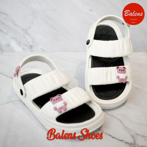 BL-1155-2 Sandal Selop EVA Rubber Sandal Jelly Tali Dua Wanita Motif Cartoon Import Yesplus