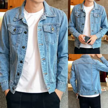 Shop Denim Jacket For Men Penshoppe online Lazada .ph