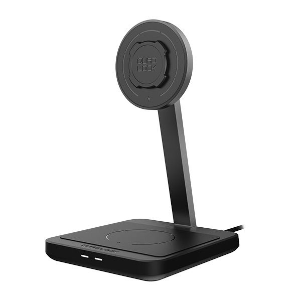 Quad Lock MAG Dual Desktop Wireless Charger for Home/Office