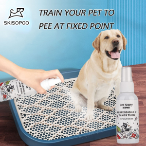 SKISOPGO 50ml Pet Defecation Inducer Potty Spray Training Dog Pet Pee Inducer Guided Toilet Training Potty Spray