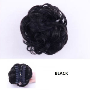 Curly Bun Hair Piece Donut Messy Bun Scrunchy Hair Wig Bun Claw Hair Bun Crap Dinner Hairdo