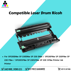 ETQ Compatible Laser Drum Ricoh SP 230L 230H SP230H SP230L 408294 TYPE SP 230H SP230
