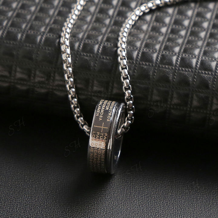 Titanium Steel Hip-hop Dance Trend Men And Women's Versatile Necklace