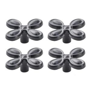 4lots clovers Tủ kéo retros đồng thau loại nặng zincs hợp kim xử lý cho Tủ ngăn kéo tủ