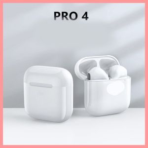 Tai Nghe Bluetooth Pro / Pro4 / i12 Thiết Kế Đen Quyền Lực Cảm Ứng Siêu Nhạy Thuận Tiện Thao Tác