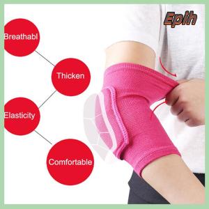 [Epih] 2 miếng đệm khuỷu tay đàn hồi miếng đệm bảo vệ đầu gối khuỷu tay bảo vệ tay áo thể thao bóng rổ bóng chuyền người lớn trẻ em